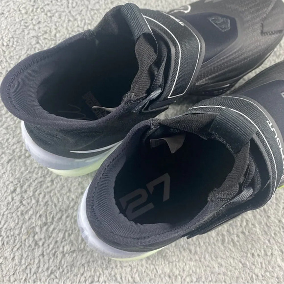 NEW NIKE FORCE Air Zoom Trout 8 Elite Baseball Cleats Mens‎ 9 Shoes Game Black - Picture 14 of 15